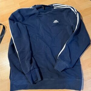 Adidas women’s Dark Blue Crewneck Sweater